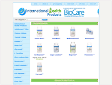 Tablet Screenshot of internationalhealthgroup.com